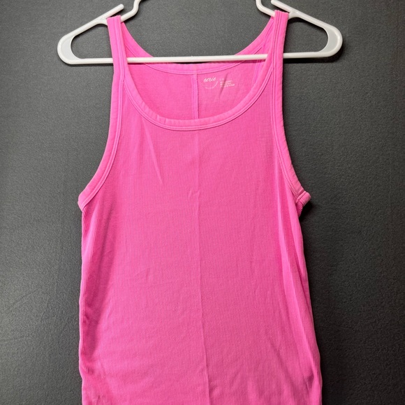 aerie Tops - Aerie Pink Fitted Sleeveless Tank Top